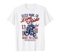 Estes Park Colorado Motorcycle Skull T-Shirt - Unique Graphic Men Women - T-Shirt, Sweatshirt, Hoodie