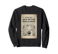 Local Dad Flips World Shock Sweatshirt - Minimalist Print Men Women - T-Shirt, Sweatshirt, Hoodie