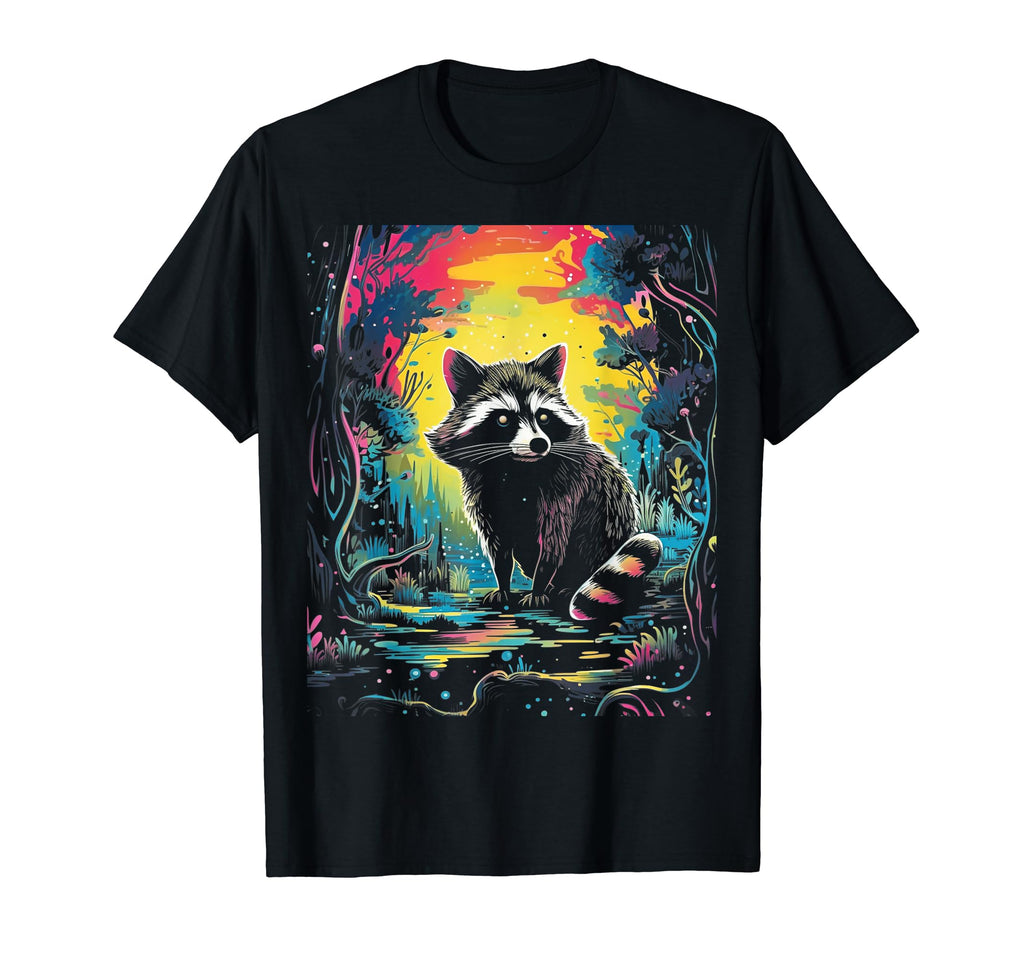 1970S Racoon 9 T-Shirt - Casual Everyday Wear for Adults - T-Shirt, Sweatshirt, Hoodie