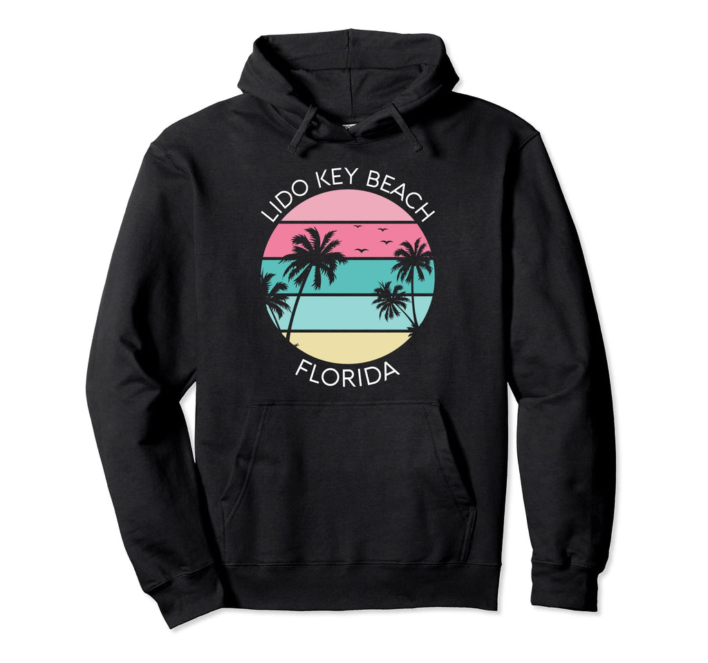 Lido Key Beach Florida Vacation Souvenir Hoodie - Trendy Graphic Unisex - T-Shirt, Sweatshirt, Hoodie