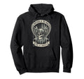 Biker Skull Mechanic American Flag Hoodie - Graphic Print Men Women - T-Shirt, Sweatshirt, Hoodie