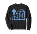 All About Some Jesus Funny Sweatshirt - Minimalist Print for Adults - T-Shirt, Sweatshirt, Hoodie