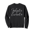 Inhale Exhale Breathe Yoga Namaste Sweatshirt - Trendy Graphic Unisex - T-Shirt, Sweatshirt, Hoodie