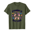 Stimming Is Self Care Autism Awareness T-Shirt - Novelty Apparel Men Women - T-Shirt, Sweatshirt, Hoodie