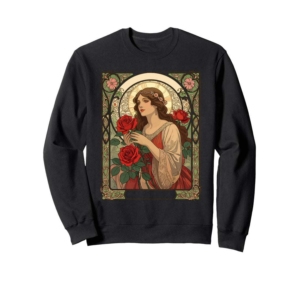Rose Lover Gifts And Garden Floral T-Shirt - Custom Art Print for Adults - T-Shirt, Sweatshirt, Hoodie