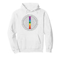 Chakras Mandala Yoga Meditation Namaste Hoodie - Unique Graphic for Adults - T-Shirt, Sweatshirt, Hoodie