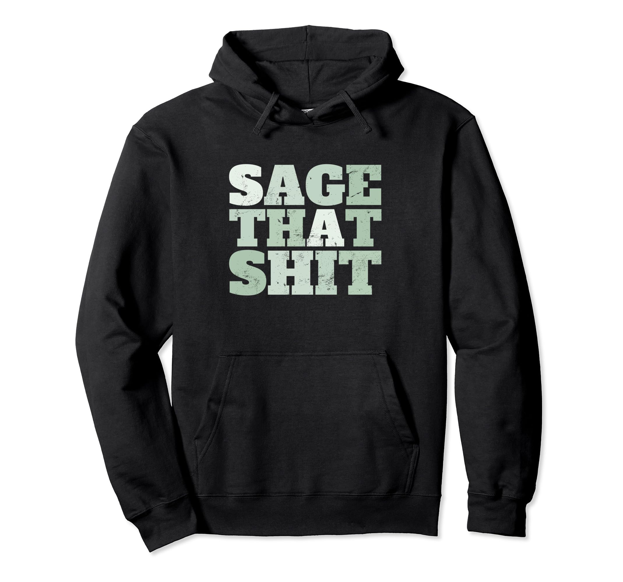 Bold Spiritual Sage Witchy Crystals Hoodie - Fun Novelty Design for Adults - T-Shirt, Sweatshirt, Hoodie