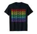 Bad Habit Rainbow Minimalist T-Shirt - Custom Art Print for Adults - T-Shirt, Sweatshirt, Hoodie
