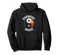 Qi Gong Energy Flow Balance Meditation Hoodie - Minimalist Print for Adults - T-Shirt, Sweatshirt, Hoodie