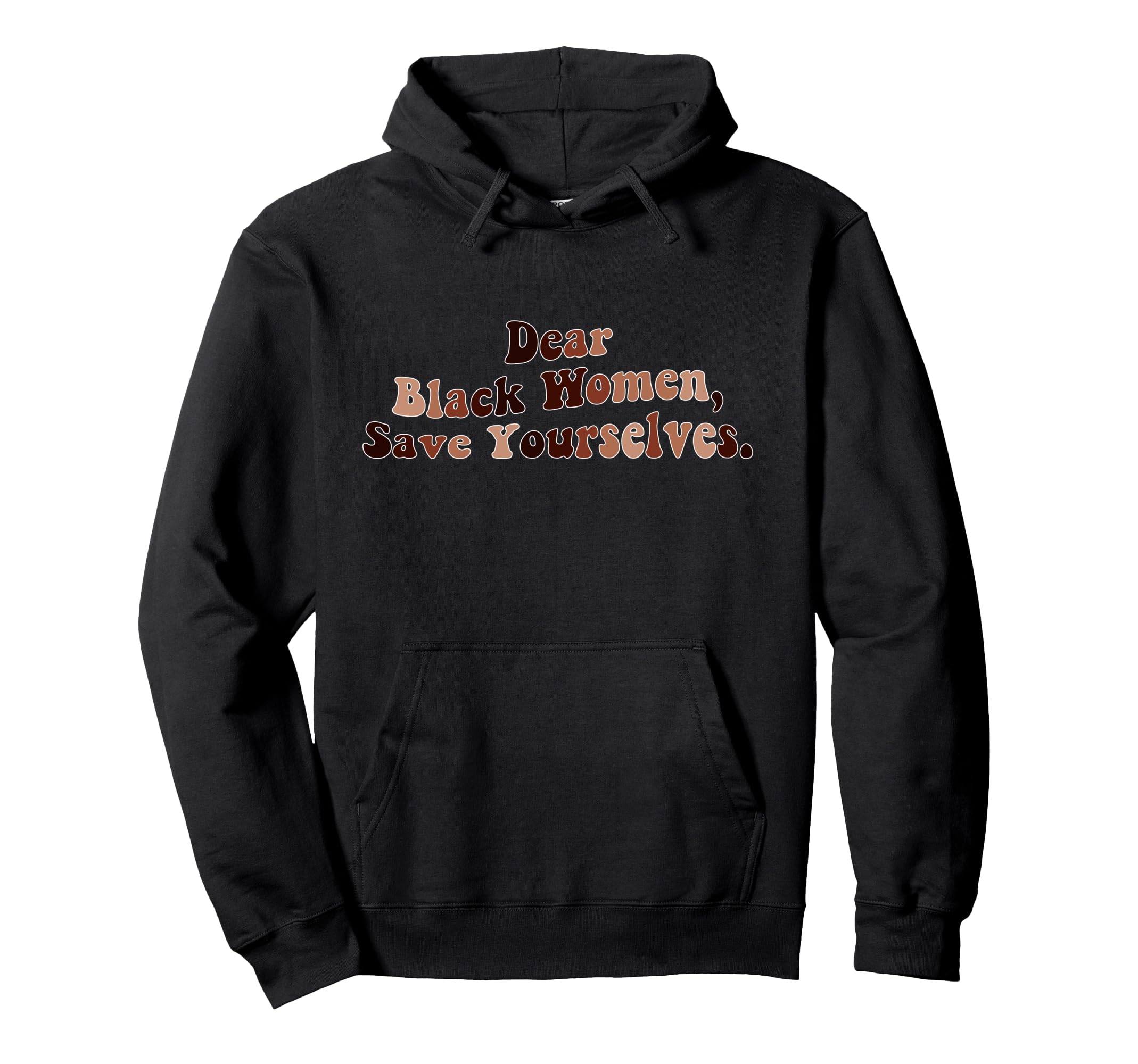 Empowerment Black Self Care Hoodie - Fun Novelty Design for Adults - T-Shirt, Sweatshirt, Hoodie
