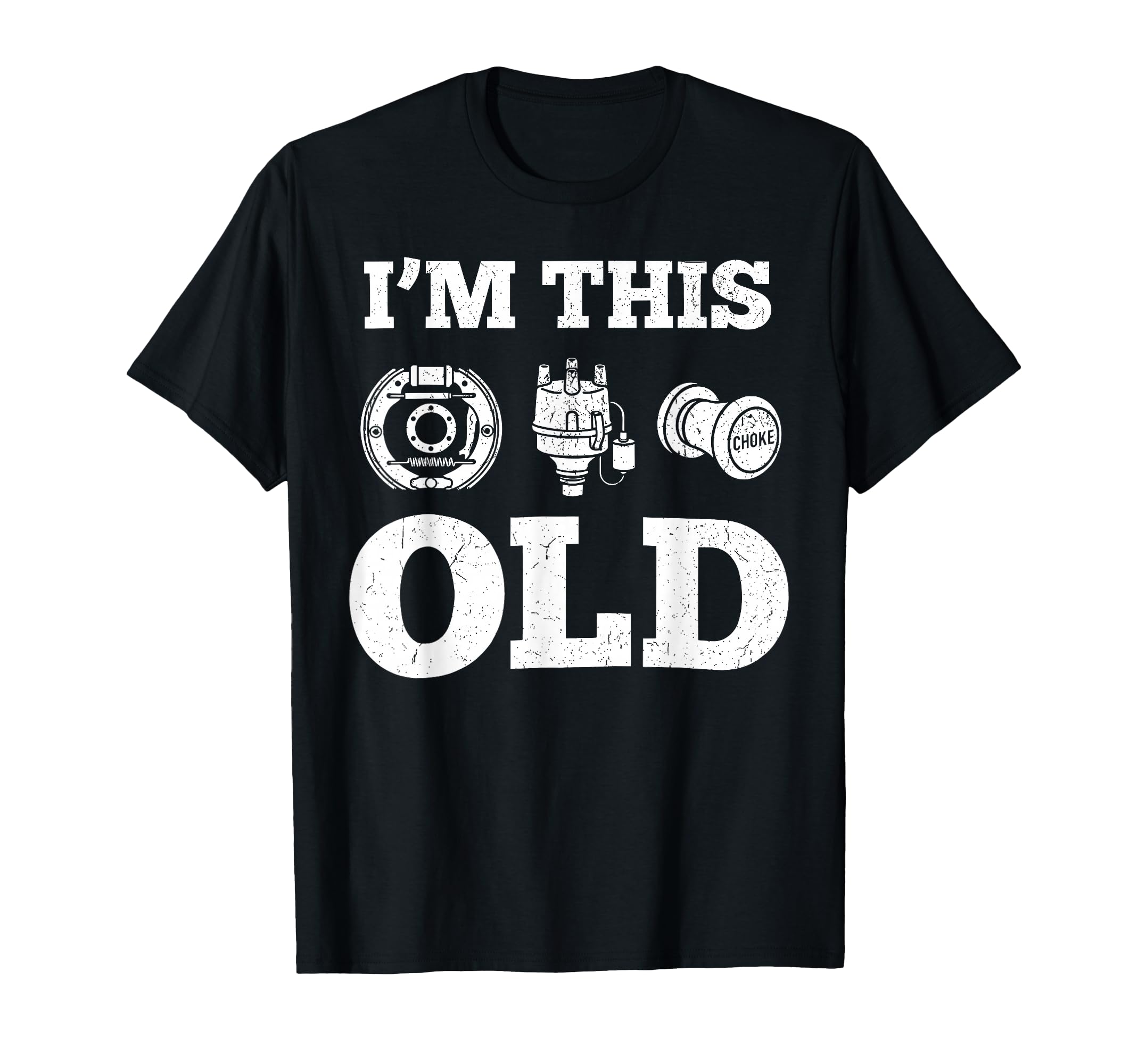 Im This Old Car Mechanic Parts Auto T-Shirt - Unique Graphic Unisex - T-Shirt, Sweatshirt, Hoodie
