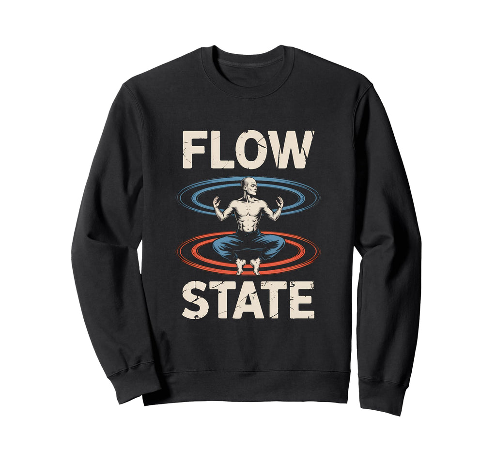 Qi Gong Meditation Energy Health Balance Sweatshirt - Unique Graphic Unisex - T-Shirt, Sweatshirt, Hoodie