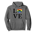 Dog Breed Hamiltonstovare Word Love Hoodie - Graphic Print Men Women - T-Shirt, Sweatshirt, Hoodie