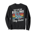 They See Me Rollin They Hatin Sweatshirt - Minimalist Print for Adults - T-Shirt, Sweatshirt, Hoodie