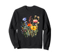 Flowers Wildflower Floral Gardening Sweatshirt - Trendy Graphic for Adults - T-Shirt, Sweatshirt, Hoodie
