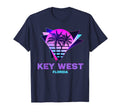 Key West Florida Vaporware 80S Aesthetic T-Shirt - Graphic Print for Adults - T-Shirt, Sweatshirt, Hoodie