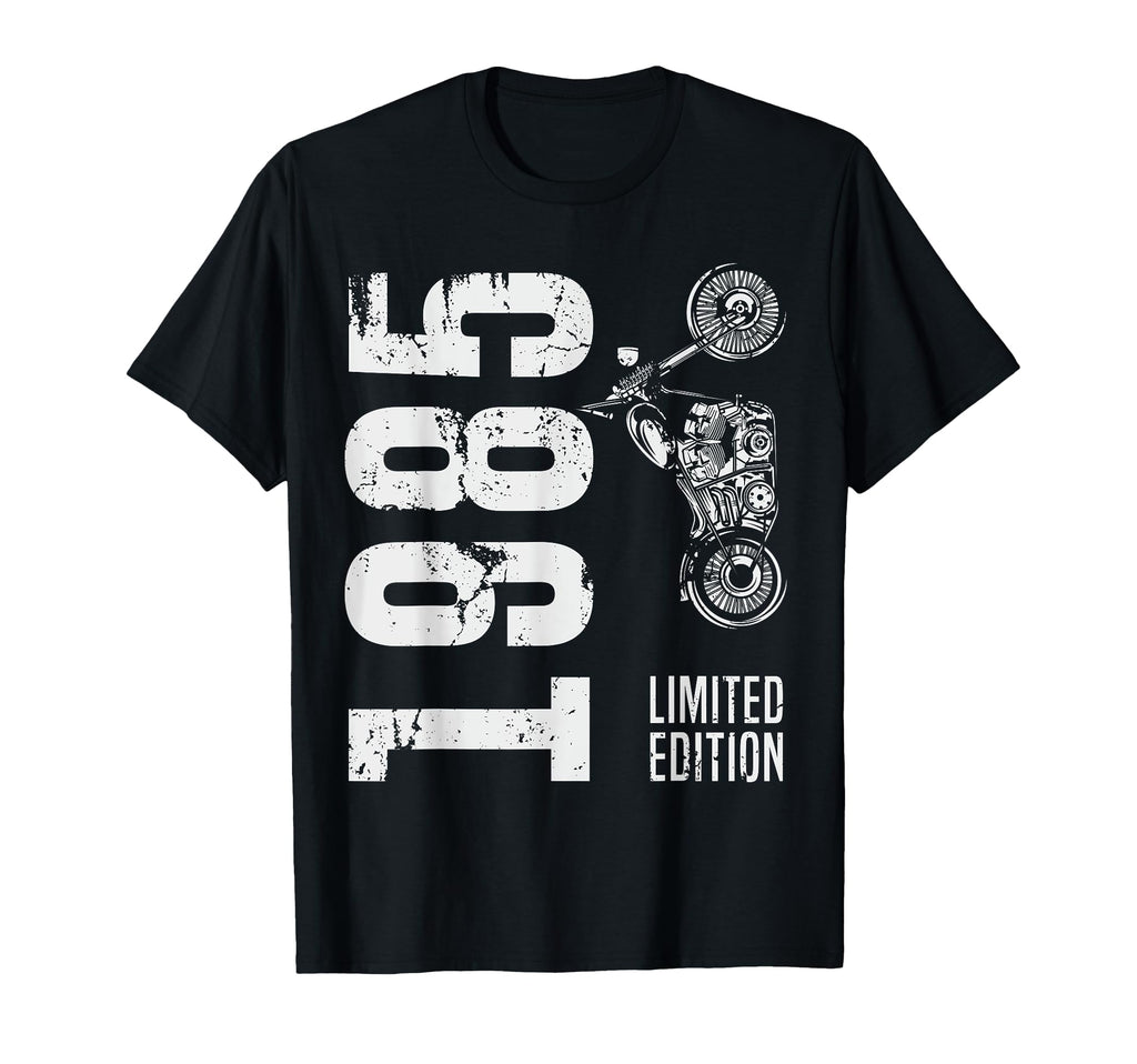 Born 1985 Motorcycle 40Th Birthday T-Shirt - Aesthetic Graphic Men Women - T-Shirt, Sweatshirt, Hoodie