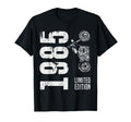 Born 1985 Motorcycle 40Th Birthday T-Shirt - Aesthetic Graphic Men Women - T-Shirt, Sweatshirt, Hoodie