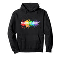 Rainbow Neurodiversity Neurodivergent Hoodie - Custom Art Print for Adults - T-Shirt, Sweatshirt, Hoodie