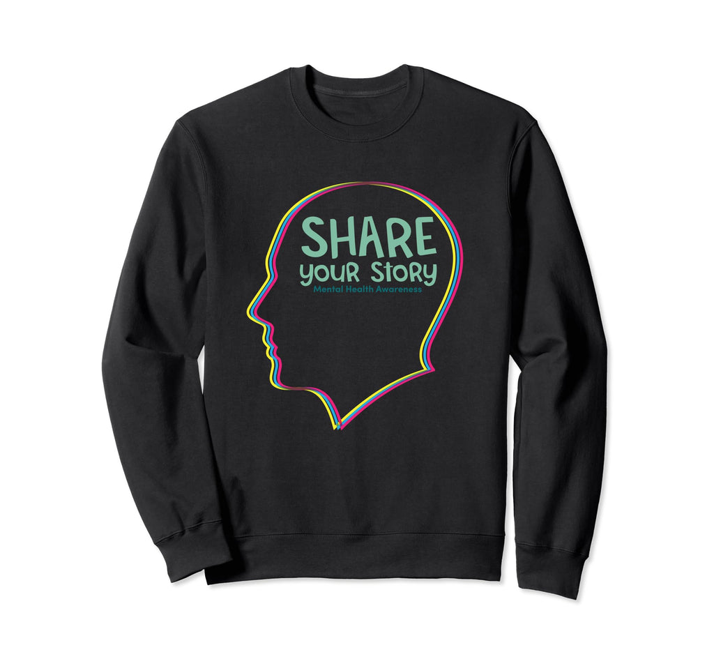 Mental Health Awareness Depression Sweatshirt - Graphic Print for Adults - T-Shirt, Sweatshirt, Hoodie