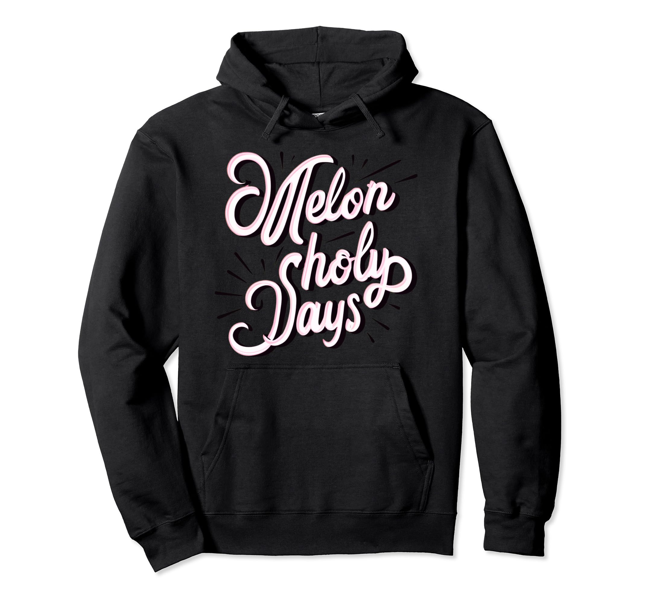 Melon Holy Days Typography Fun Seasonal Hoodie - Graphic Print Men Women - T-Shirt, Sweatshirt, Hoodie