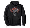 Funny Patchwork Posy Jar Quilt Block Hoodie - Graphic Print Men Women - T-Shirt, Sweatshirt, Hoodie