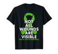 Not All Wounds Are Visible Mental Health T-Shirt - Unique Graphic Unisex - T-Shirt, Sweatshirt, Hoodie