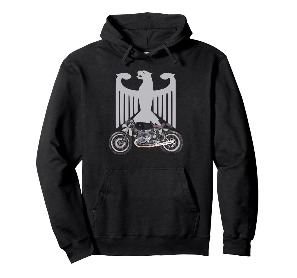Klassiker Custom Cafe Racer Hoodie - Unique Graphic Men Women - T-Shirt, Sweatshirt, Hoodie