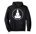 Yoga Spiritual Meditation Pose Lotus Hoodie - Aesthetic Graphic for Adults - T-Shirt, Sweatshirt, Hoodie