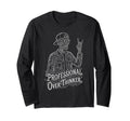 Professional Overthinker Skeleton T-Shirt - Fun Novelty Design Men Women - T-Shirt, Sweatshirt, Hoodie
