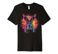 Rabbit Bunny Vaporwave Aesthetic T-Shirt - Novelty Apparel Unisex - T-Shirt, Sweatshirt, Hoodie