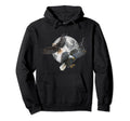 Eagle Flying Eagle Biker Motorcycle Hoodie - Custom Art Print Men Women - T-Shirt, Sweatshirt, Hoodie