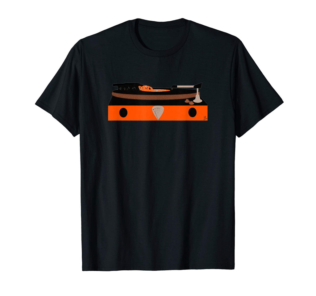 Vinyl Turntable Record Player T-Shirt - Casual Everyday Wear Men Women - T-Shirt, Sweatshirt, Hoodie