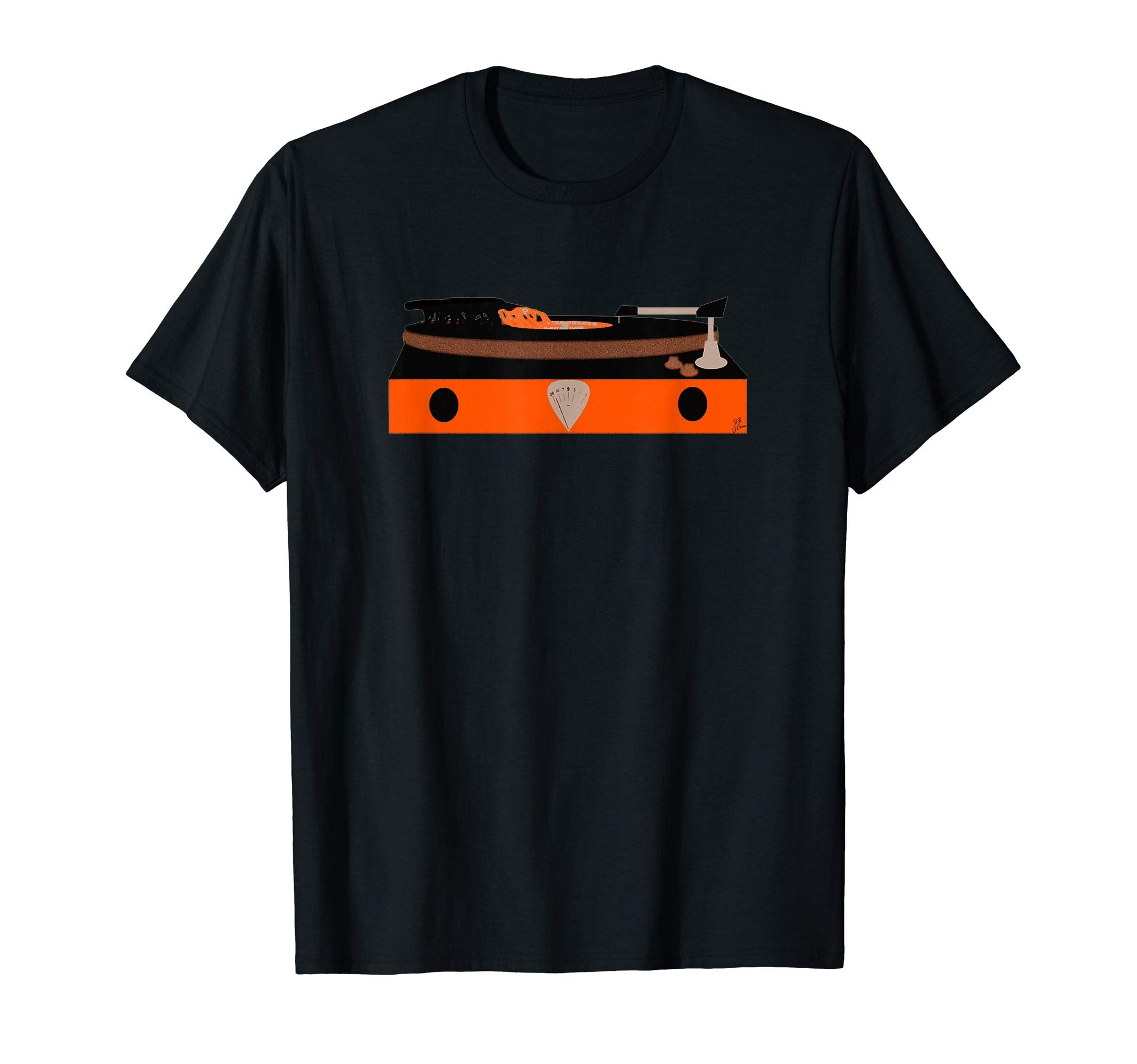 Vinyl Turntable Record Player T-Shirt - Casual Everyday Wear Men Women - T-Shirt, Sweatshirt, Hoodie