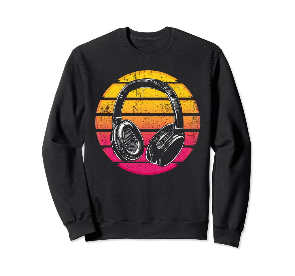 Synthwave 1990S Music Lover Sweatshirt - Fun Novelty Design Unisex - T-Shirt, Sweatshirt, Hoodie