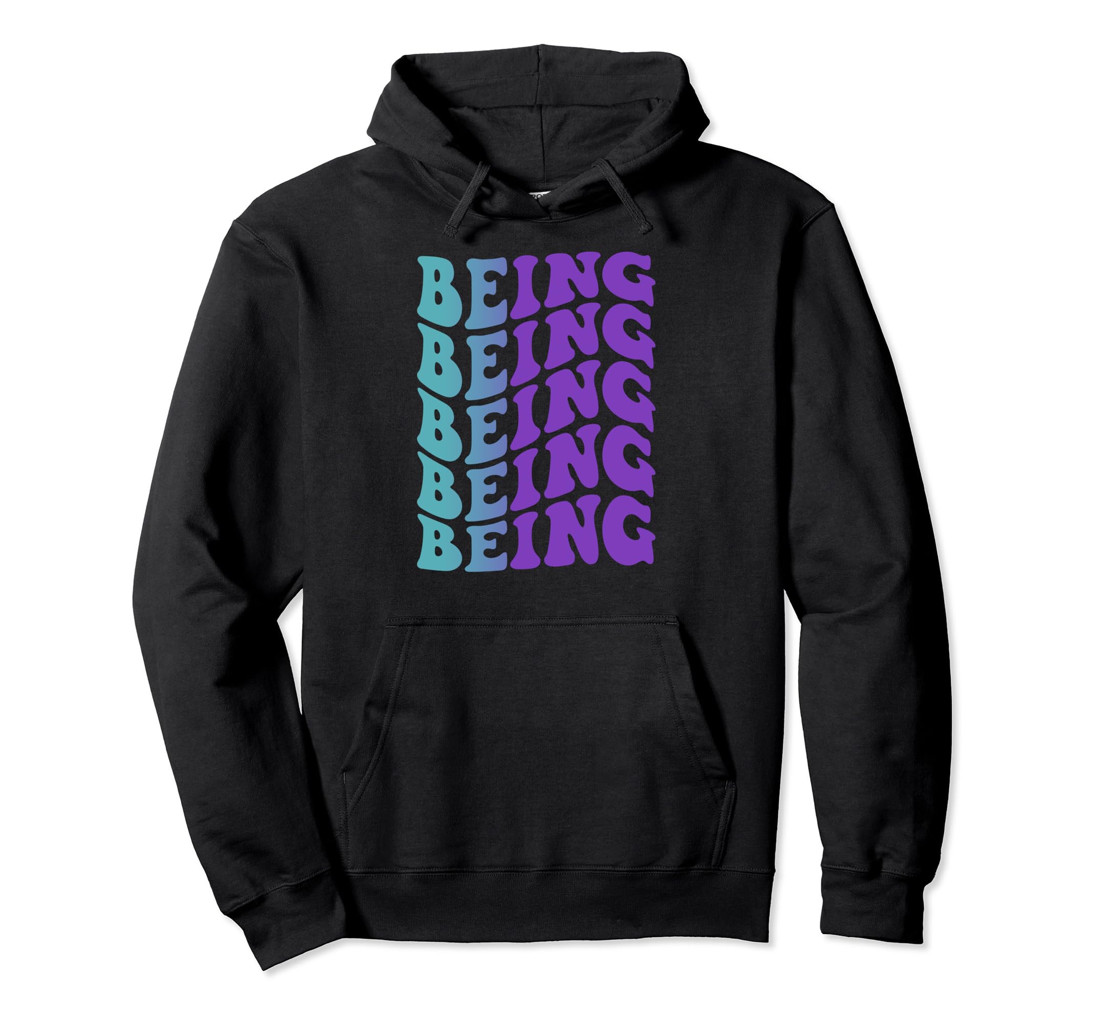 Being Self Care Hoodie - Minimalist Print Unisex - T-Shirt, Sweatshirt, Hoodie