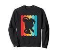 Motorcycle Silhouette Lines 70S Sweatshirt - Aesthetic Graphic Men Women - T-Shirt, Sweatshirt, Hoodie