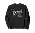 Support Squad Brain Illness Mental Sweatshirt - Graphic Print Unisex - T-Shirt, Sweatshirt, Hoodie