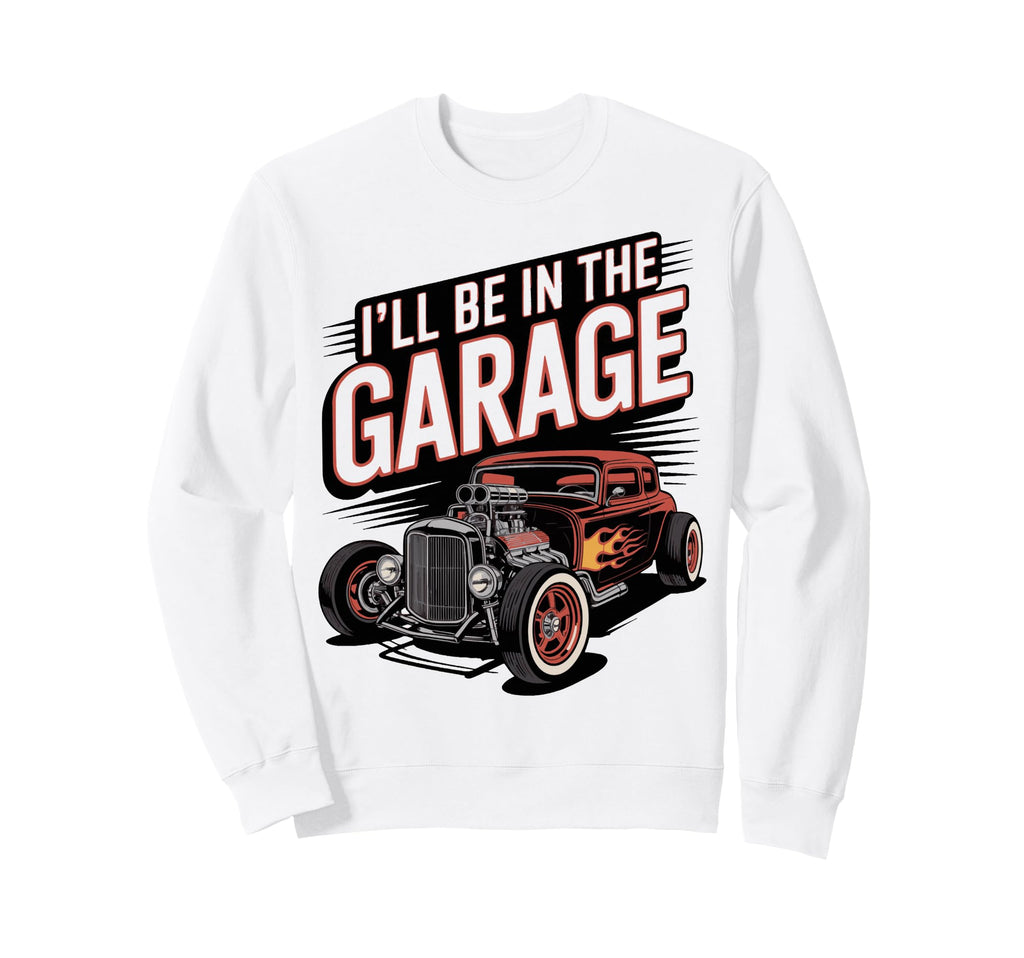 Cars Automobile Car Show Mechanics Sweatshirt - Unique Graphic Unisex - T-Shirt, Sweatshirt, Hoodie