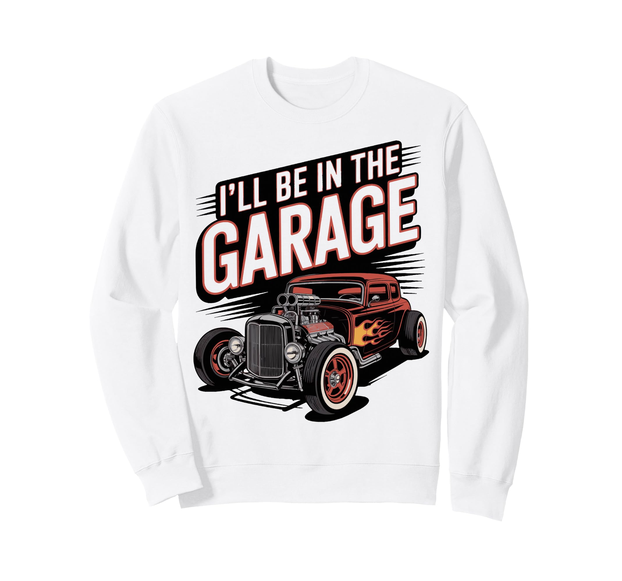 Cars Automobile Car Show Mechanics Sweatshirt - Aesthetic Graphic Men Women - T-Shirt, Sweatshirt, Hoodie