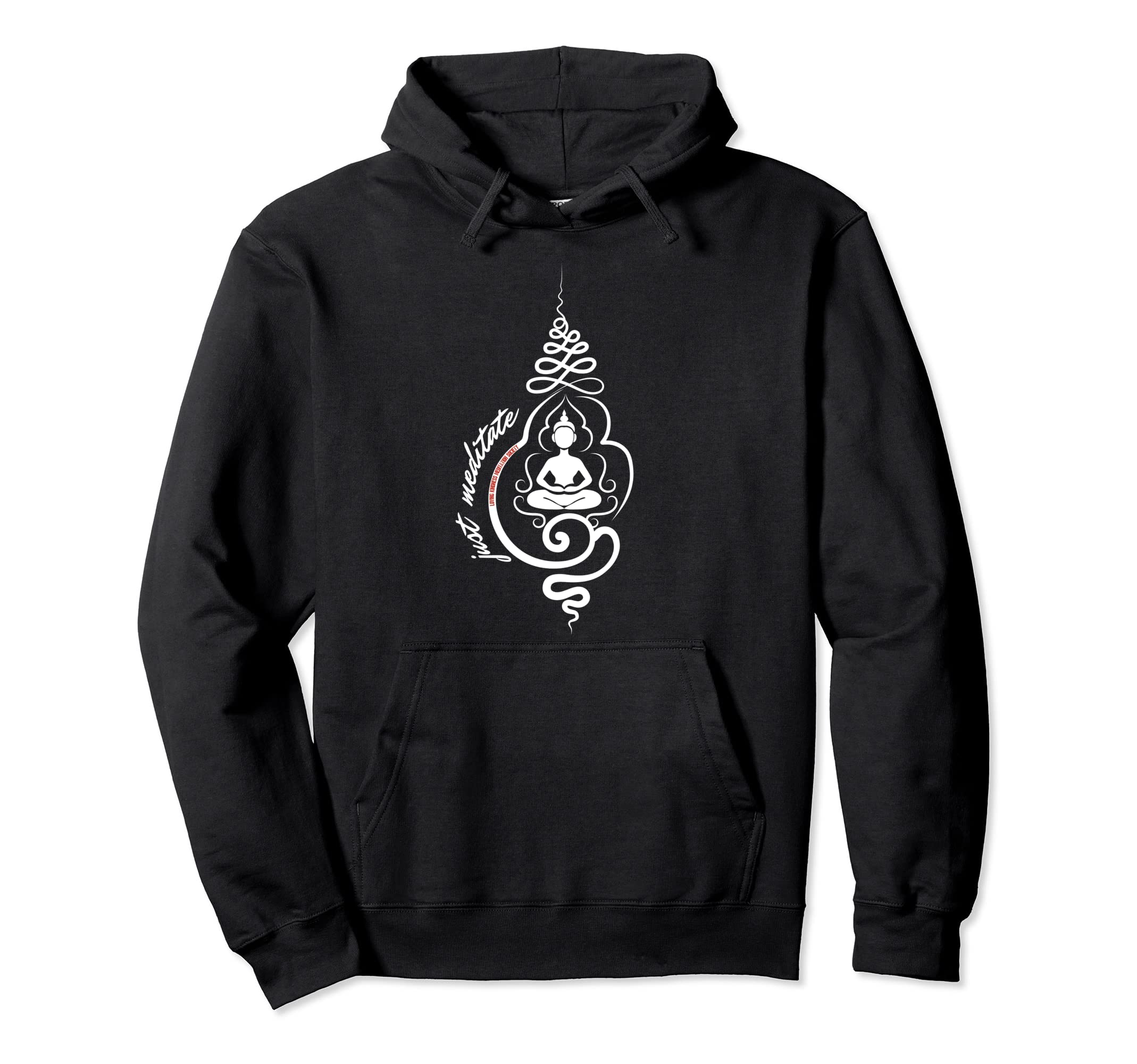 Mindfulness Buddha Buddhism Spiritual Yoga Hoodie - Novelty Apparel Unisex - T-Shirt, Sweatshirt, Hoodie