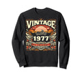 1977 Born 1977 47Th Birthday Sweatshirt - Casual Everyday Wear for Adults - T-Shirt, Sweatshirt, Hoodie