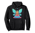Meditation Butterfly Yoga Pose Relaxing Hoodie - Custom Art Print Unisex - T-Shirt, Sweatshirt, Hoodie