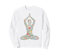 Yoga Meditation Lotus Pose Sweatshirt - Casual Everyday Wear Unisex - T-Shirt, Sweatshirt, Hoodie