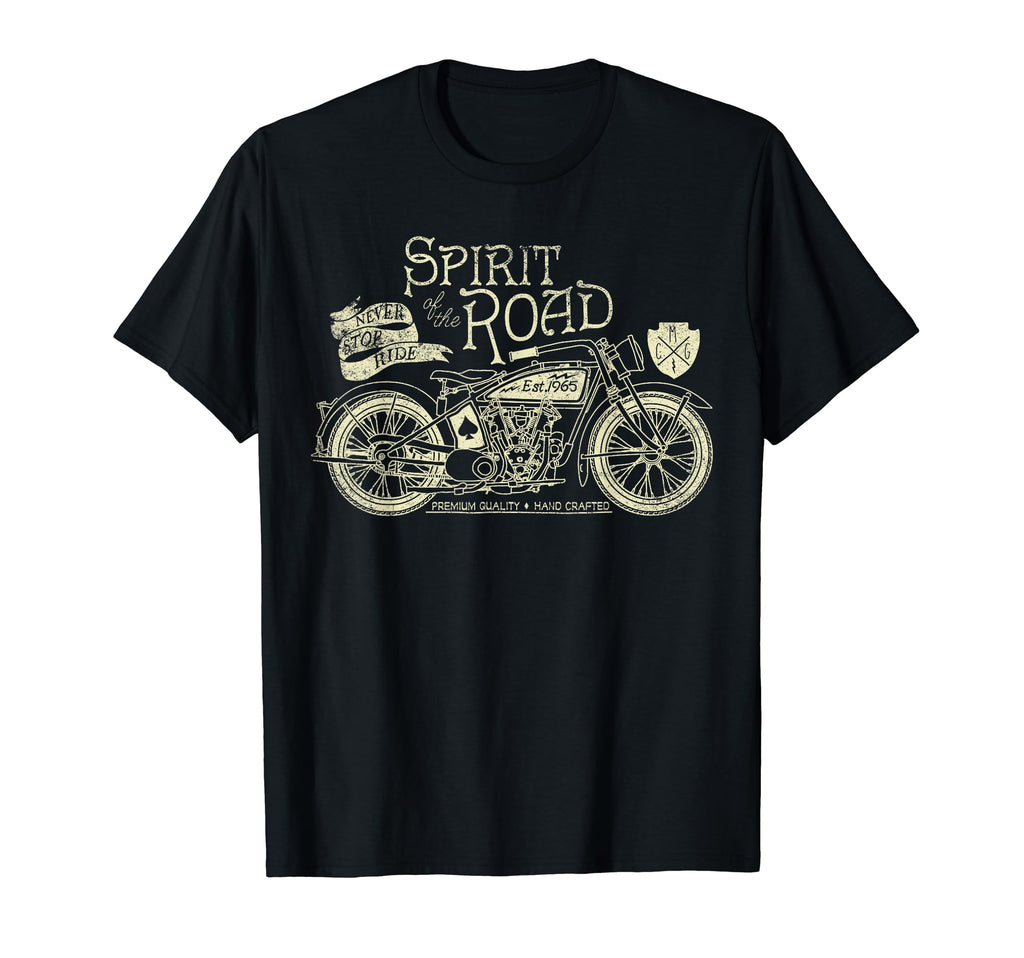 Spirit Road Motorcycle T-Shirt - Graphic Print for Adults - T-Shirt, Sweatshirt, Hoodie
