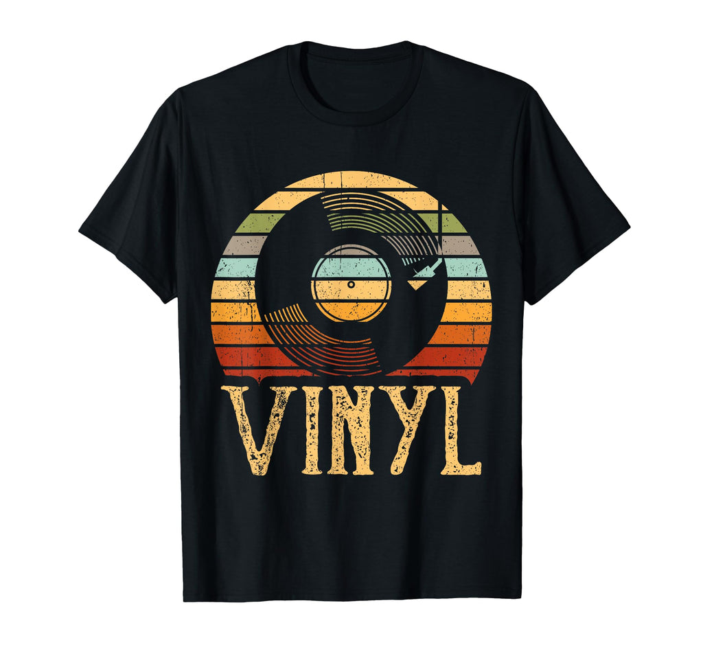 Vinyl Record Record Player Gift T-Shirt - Novelty Apparel Men Women - T-Shirt, Sweatshirt, Hoodie