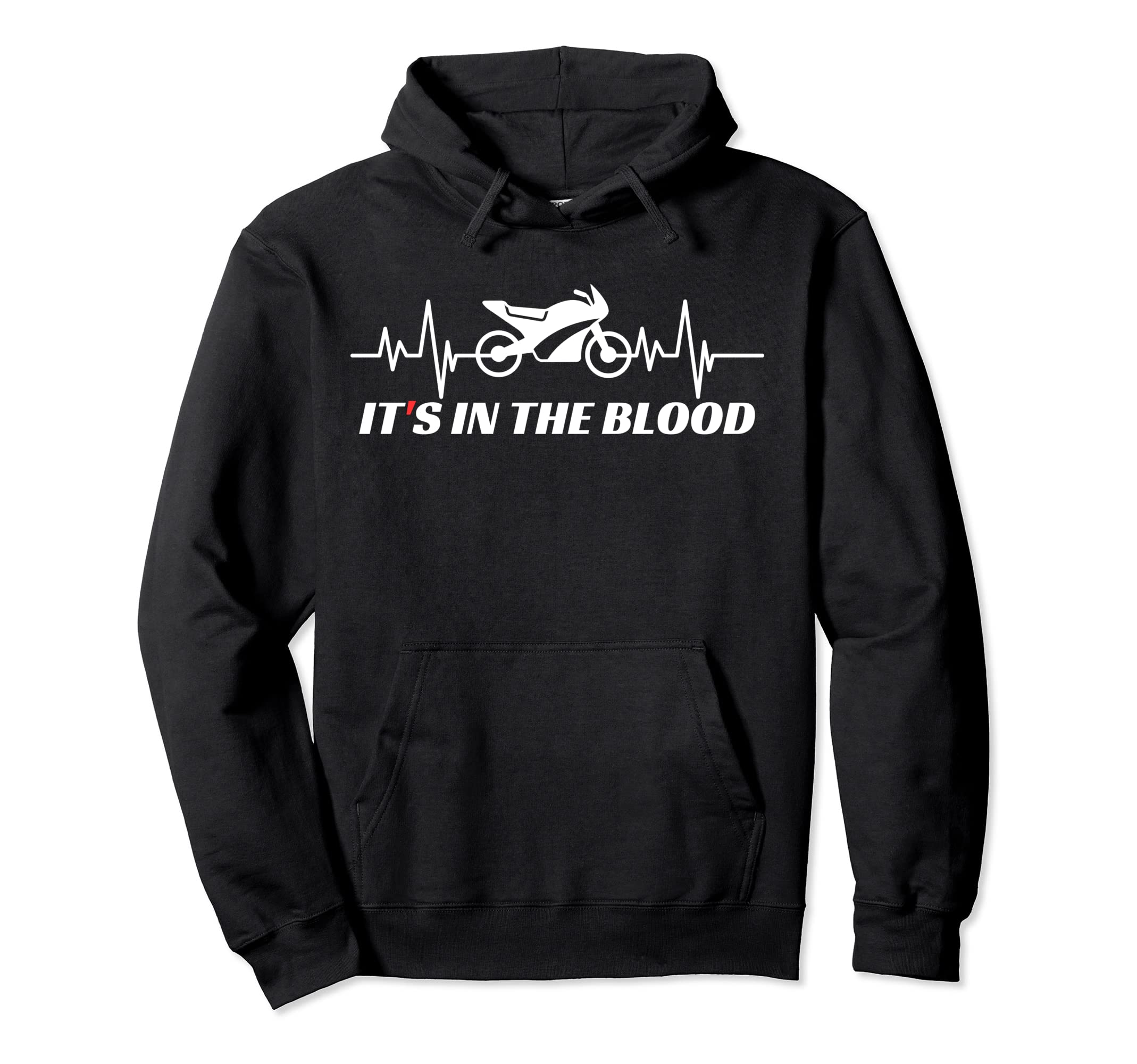 Motorbike Superbike Biker Racing Hoodie - Novelty Apparel for Adults - T-Shirt, Sweatshirt, Hoodie
