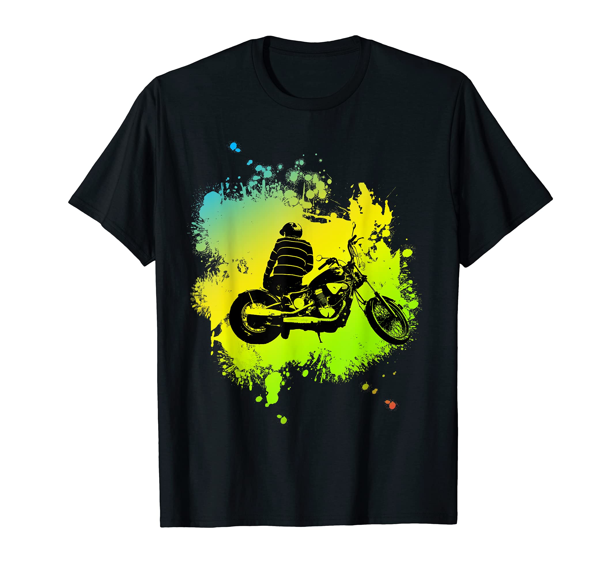 Motorbike Biker Motorcycle Lovers T-Shirt - Casual Everyday Wear Unisex - T-Shirt, Sweatshirt, Hoodie