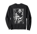 1950S Pinup Punk Alt Grunge Dark Sweatshirt - Custom Art Print Men Women - T-Shirt, Sweatshirt, Hoodie
