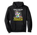 Funny Unicorn Mental Health Counselor Hoodie - Graphic Print Men Women - T-Shirt, Sweatshirt, Hoodie
